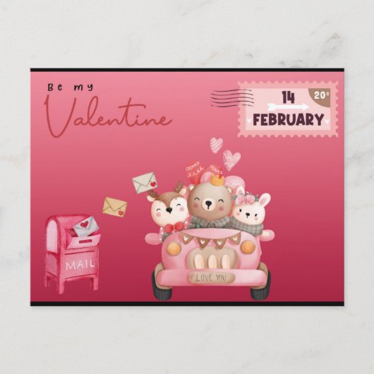Valentijns Briefkaart (Voorkant)