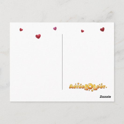 Valentijns Briefkaart voor virgo (Achterkant)