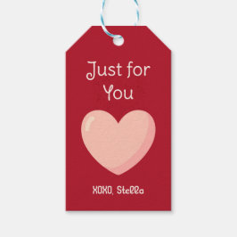 Valentijns Cadeaubijschrift Alleen Voor Jou Cadeaulabel