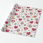 Valentijns Cadeaupapier (Uitgerold)