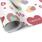 Valentijns Cadeaupapier (Rol Hoek)