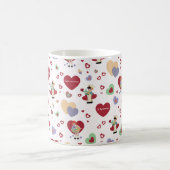 Valentijns Cadeaupapier Koffiemok (Center)