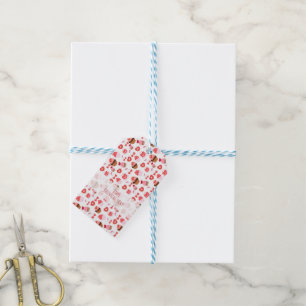 Valentijns Cadeautag Sweets and Hearts Cadeaulabel