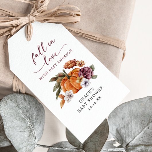 Valentijns Cadeautag voor Baby Cadeaulabel