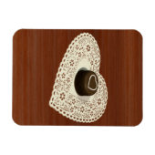 Valentijns chocolade magneet (Horizontaal)