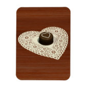 Valentijns chocolade magneet (Verticaal)