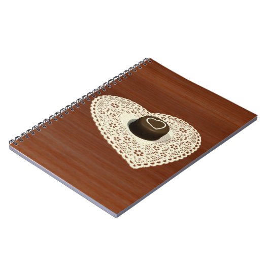 Valentijns chocolade notitieboek (Linkerzijde)