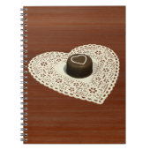 Valentijns chocolade notitieboek (Voorkant)