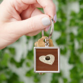 Valentijns chocolade sleutelhanger (Hand)