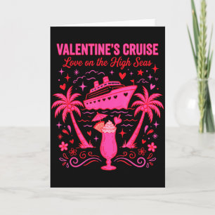 Valentijns Cruise Ship Liefde Hoge Zeeën Matching  Kaart