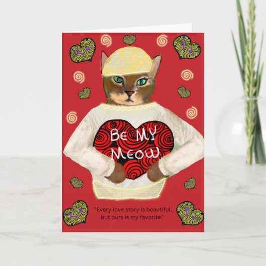 Valentijns Dag Kaart Met Sophie (Voorkant)