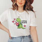 Valentijn's Day Dino shirt, Valentijns's geschenk Trui