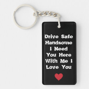 Valentijn's Day Gift Drive Veilige Sleutelhanger v