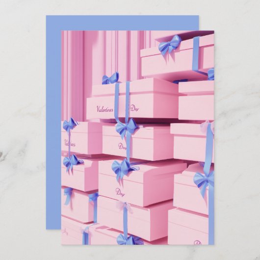 Valentijn's Day Gift Extravaganza Kaart (Voorkant / Achterkant)