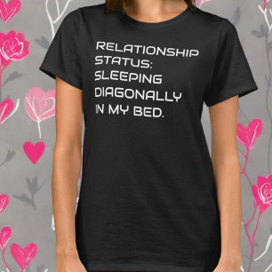 Valentijn's Day Grappig Monogram relatie Quote T-shirt