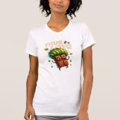 Valentijn's Day Grappige kawaii pistache chocolade T-shirt (Voorkant)