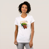 Valentijn's Day Grappige kawaii pistache chocolade T-shirt (Voorkant volledig)