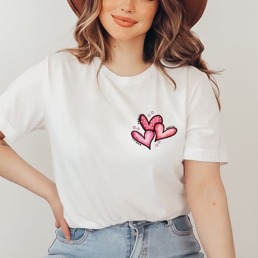 Valentijn's Day harten shirt, Valentijns's geschen Trui