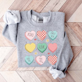 Valentijn's Day harten shirt, Valentijns's geschen Trui