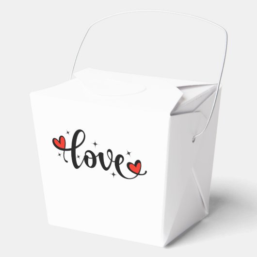 💕 Valentijn's Day LOVE Favoriete Boxes - Perfect  Bedankdoosjes (Voorkant)