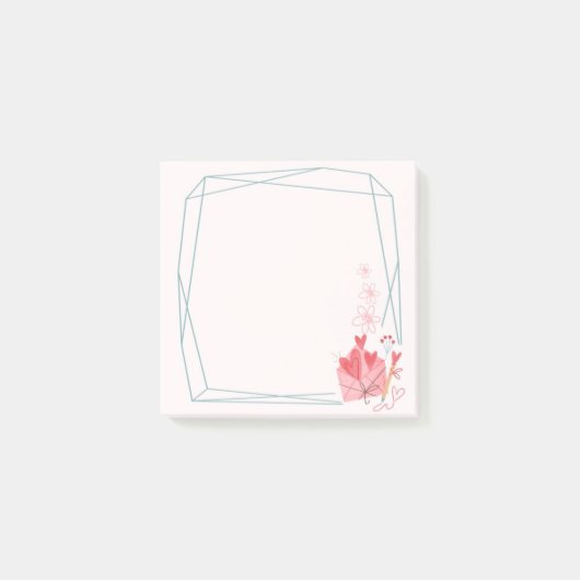 Valentijn's Day Love Post-It Notes (Voorkant)