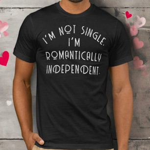 Valentijn's Day monogram enkele grappige gezegde q T-shirt