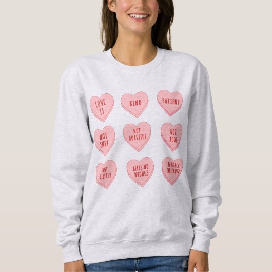 Valentijn's Day T-shirt met hart en ziel (Voorkant)