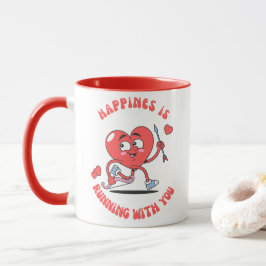 Valentijn's Day voor Fitness Lovers, Running Gifts Mok