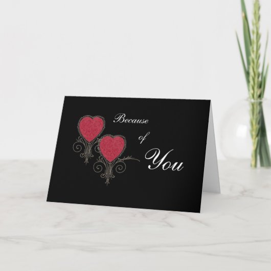 Valentijns en trouwkaarten feestdagen kaart (Voorkant)