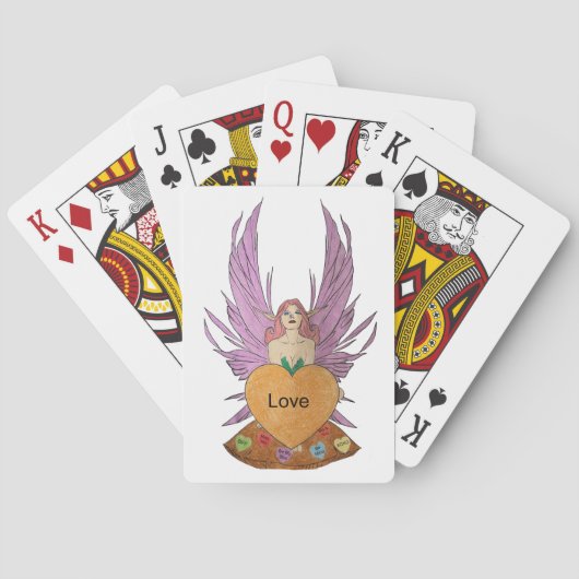 Valentijns Fee Pokerkaarten (Achterkant)