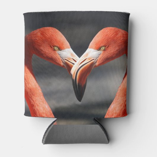 Valentijns Flamingo Blikjeskoeler (Voorkant)