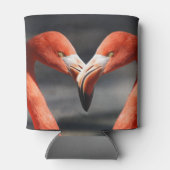 Valentijns Flamingo Blikjeskoeler (Achterkant)
