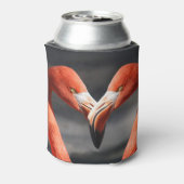 Valentijns Flamingo Blikjeskoeler (Blikje Achterkant)