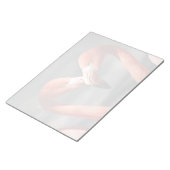 Valentijns Flamingo Notitieblok (Schuin)