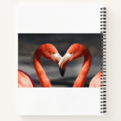 Valentijns Flamingo Notitieboek (Achterkant)