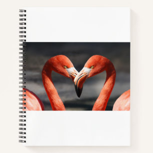 Valentijns Flamingo Notitieboek