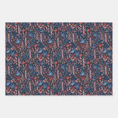 Valentijns' Floral Inpakpapier Vel (Voorkant 3)