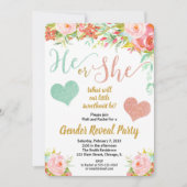 Valentijns floreel klein geliefdje kaart (Voorkant)