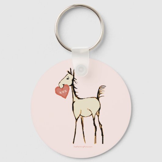 Valentijns Foal Sleutelhanger (Voorkant)