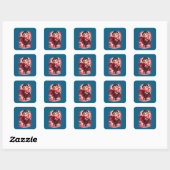 Valentijns grappige Dracula sticker – Schattige li (Vel)