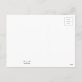 Valentijns HAPPY met rood hart Feestdagenkaart (Achterkant)