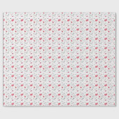 Valentijns harten pijl naadloos cadeaupapier (Vlak)