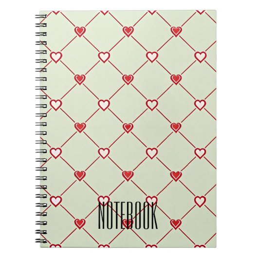Valentijns Heartline Premium Notes Notitieboek (Voorkant)