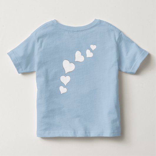 Valentijns Hoodies Valentijns's Love Hooded Shirte (Achterkant)