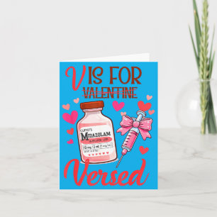 Valentijns Icu Rn Verpleegster Verpleging Medisch  Kaart