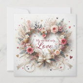 Valentijns is mijn enige kaart (Voorkant)