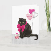 Valentijns Kitty Kaart (Voorkant)