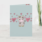 Valentijns koe kaart (Voorkant)
