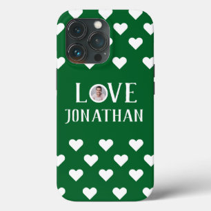 Valentijns  Koppel Hart Aangepaste gepersonaliseer Case-Mate iPhone Case