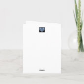 Valentijns Koppel Maan Lucht Kaart (Achterkant)